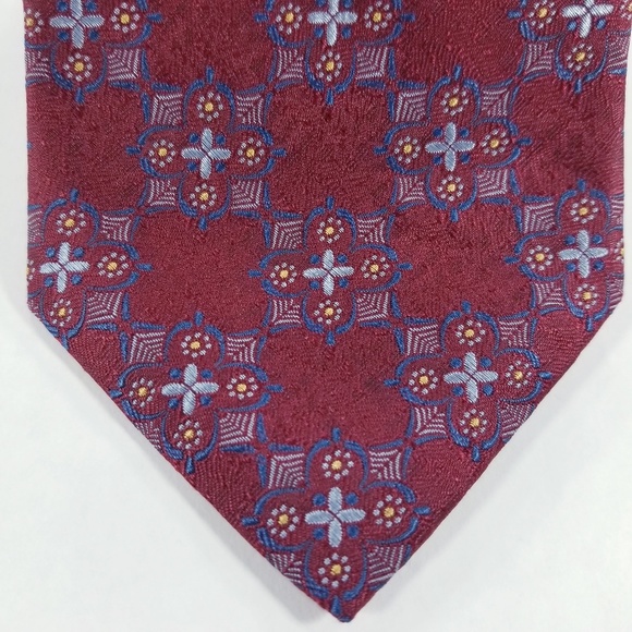 Jos. A. Bank Maroon Tie signature collection silk - Picture 6 of 8